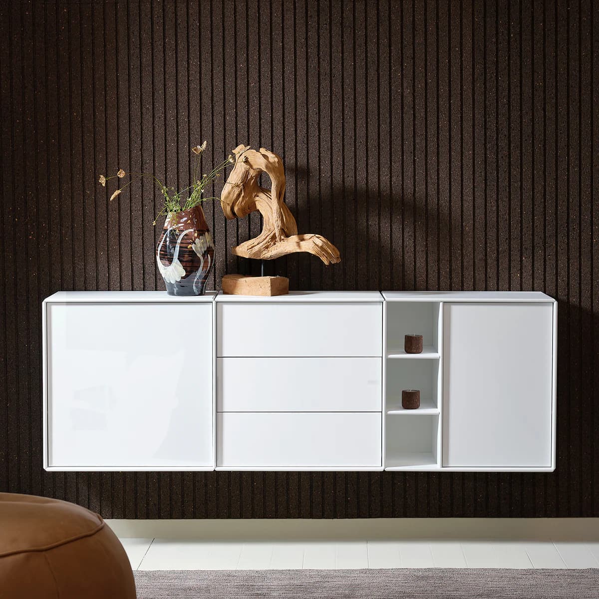 Chandler skjenk - Hvit