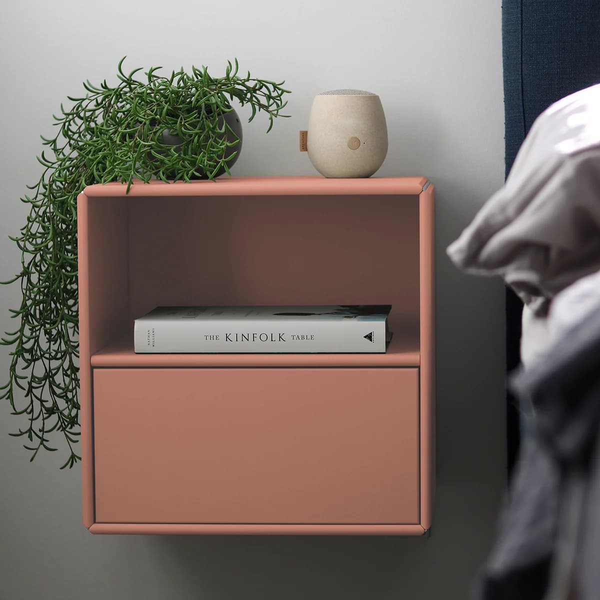 Charlie nattbord - Peach