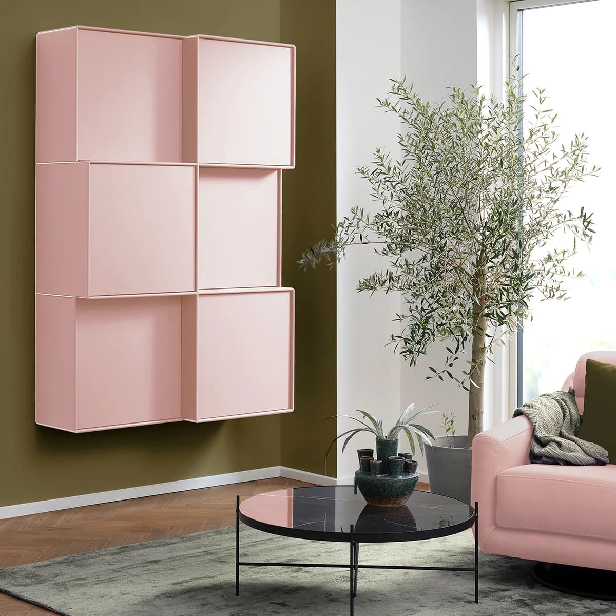 Dallas skap - Blush - Copy