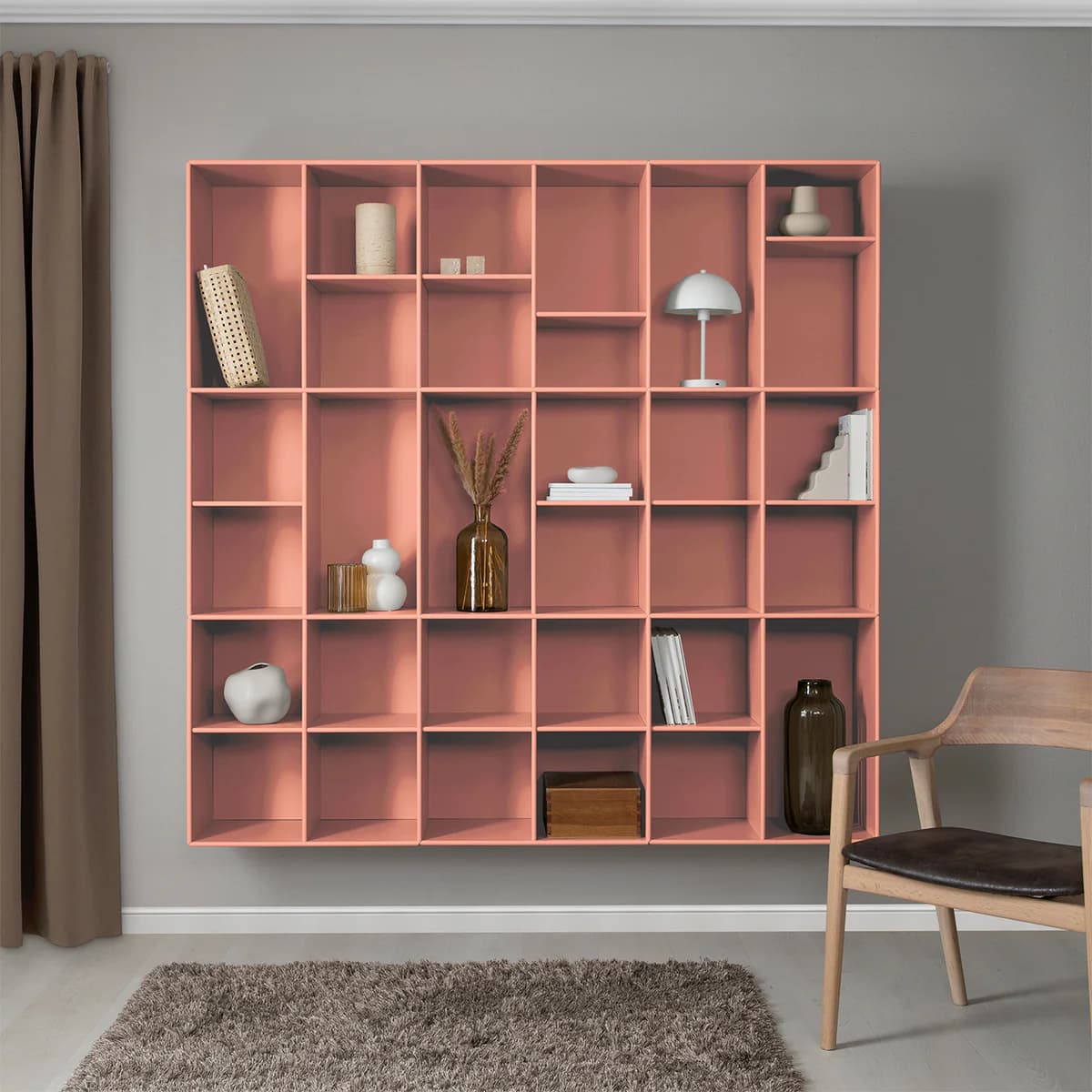 Memphis veggreol - Peach - Copy