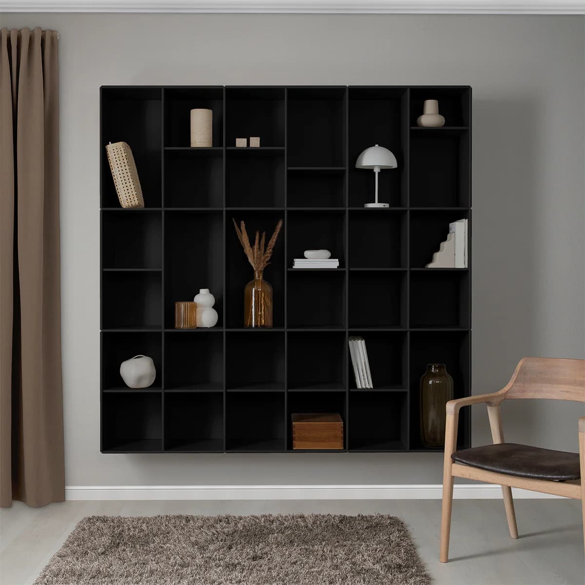 Memphis veggreol - Sort - Copy