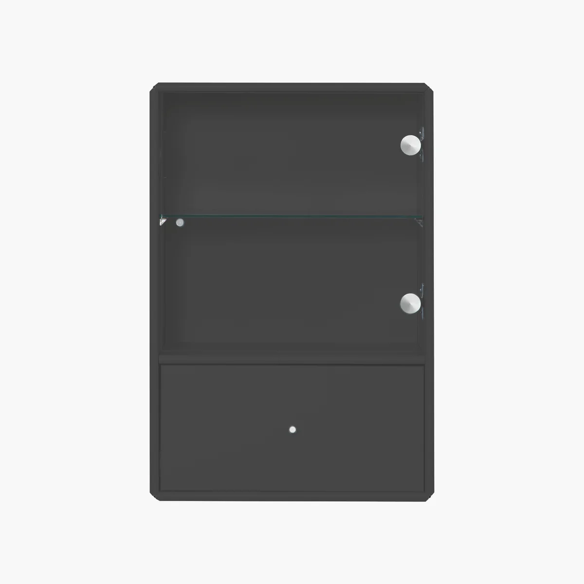 Sunrise Vitrineskap - Sort